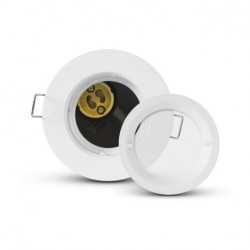 https://design-led.fr/ Support plafond BBC IP65 Rond Blanc avec douille automatique Ø90 mm 13,50&nbsp;€ 13,50&nbsp;€ 77184