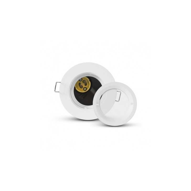 https://design-led.fr/ Support plafond BBC IP65 Rond Blanc avec douille automatique Ø90 mm 13,50&nbsp;€ 13,50&nbsp;€ 77184