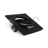 https://design-led.fr/ Support plafond Carré Orientable Noir 85 x 85 mm 6,30&nbsp;€ 6,30&nbsp;€ 77080