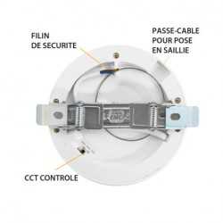 https://design-led.fr/ Downlight LED 6w Ø125 ALDEBARAN CCT encastrable ou en saillie 17,00&nbsp;€ 17,00&nbsp;€ 77492