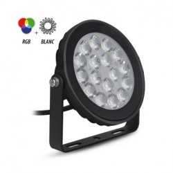 https://design-led.fr/ Projecteur Extérieur TOURNESOL Noir 230V 9W RGB & Blanc CCT IP66 pilotable 121,20&nbsp;€ 121,20&nbsp;€ 80104