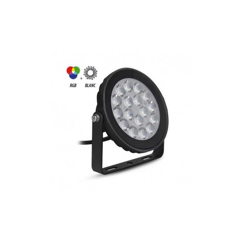 https://design-led.fr/ Projecteur Extérieur TOURNESOL Noir 230V 9W RGB & Blanc CCT IP66 pilotable 121,20&nbsp;€ 121,20&nbsp;€ 80104
