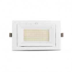 https://design-led.fr/ Spot LED Rectangulaire STELLA Inclinable avec Alimentation Electronique 32/38W CCT GARANTIE 5 ANS 126...