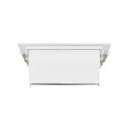 https://design-led.fr/ Spot LED Rectangulaire STELLA Inclinable avec Alimentation Electronique 32/38W CCT GARANTIE 5 ANS 126...