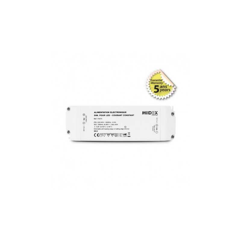 https://design-led.fr/ Driver LED 40-80 VDC / 500mA 40W Dimmable Coupure de phase 42,20&nbsp;€ 42,20&nbsp;€ 75475