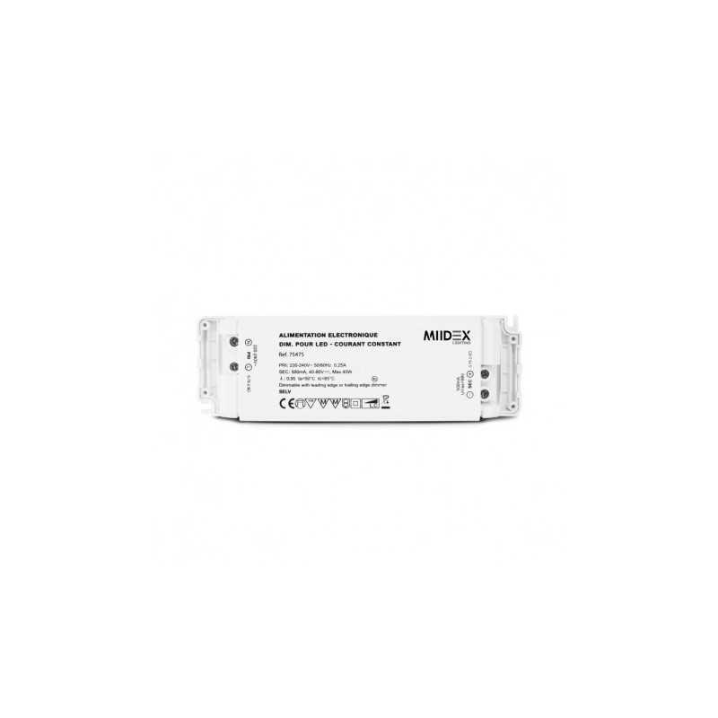 https://design-led.fr/ Driver LED 40-80 VDC / 500mA 40W Dimmable Coupure de phase 42,20&nbsp;€ 42,20&nbsp;€ 75475