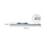 https://design-led.fr/ Linéaire LED encastrable LINEO Prismatique 600mm 24W 4000K 75,40&nbsp;€ 75,40&nbsp;€ 75755