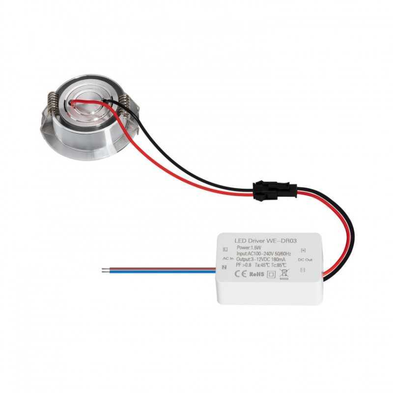 https://design-led.fr/ Downlight LED Orientable COB Rond 1W Ø 52mm 4000K 6,50&nbsp;€ 6,50&nbsp;€ C1991
