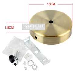 https://design-led.fr/ Kit rosace métallique cylindrique à 1 trous Ø 100 style D laiton brossée 5,00&nbsp;€ 3,50&nbsp;€ -30% C1373