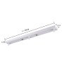 https://design-led.fr/ Plaque de plafond 3 trous blanc 50 cm 22,80&nbsp;€ 15,96&nbsp;€ -30% C1145