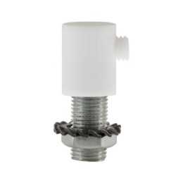 https://design-led.fr/ Serre-câble cylindrique en plastique blanc avec tige - écrou et rondelle 0,80&nbsp;€ 0,80&nbsp;€ SERP1BI