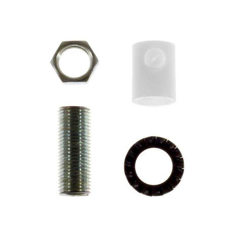 https://design-led.fr/ Serre-câble cylindrique en plastique blanc avec tige - écrou et rondelle 0,80&nbsp;€ 0,80&nbsp;€ SERP1BI