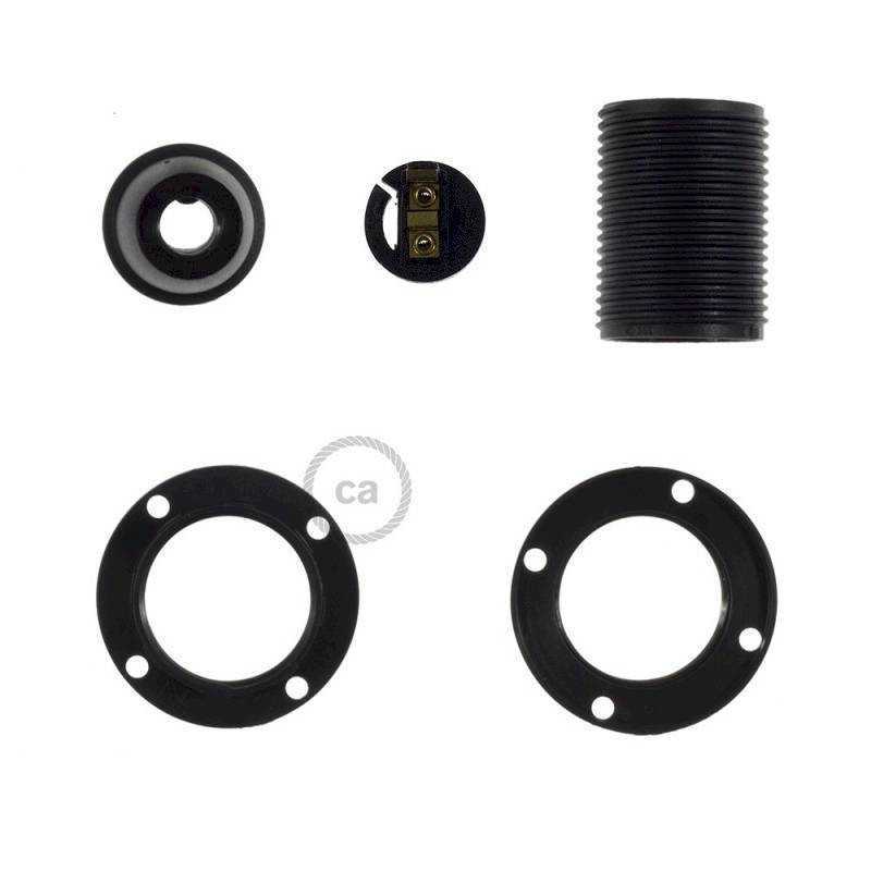 https://design-led.fr/ Douille E14 noir en thermoplastique avec écrou 1,70&nbsp;€ 1,70&nbsp;€ PL14PNTF