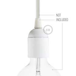 https://design-led.fr/ Douille E27 blanc en bakélite 2,40&nbsp;€ 2,40&nbsp;€ PL27BBLI