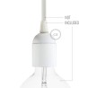 https://design-led.fr/ Douille E27 blanc en bakélite 2,40&nbsp;€ 2,40&nbsp;€ PL27BBLI