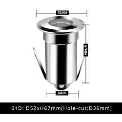 https://design-led.fr/ Spot Led encastrable acier inoxydable 3W RGB 12v 51,20&nbsp;€ 51,20&nbsp;€ A2028