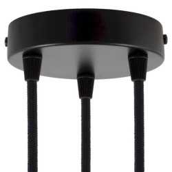 https://design-led.fr/ Kit rosace métallique cylindrique à 3 trous Ø 120 noir 7,20&nbsp;€ 7,20&nbsp;€ KRM573FVN