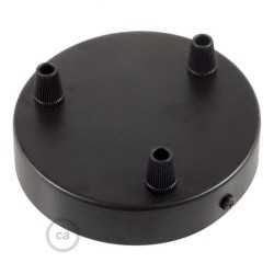 https://design-led.fr/ Kit rosace métallique cylindrique à 3 trous Ø 120 noir 7,20&nbsp;€ 7,20&nbsp;€ KRM573FVN