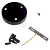 https://design-led.fr/ Kit rosace métallique cylindrique à 3 trous Ø 120 noir 7,20&nbsp;€ 7,20&nbsp;€ KRM573FVN