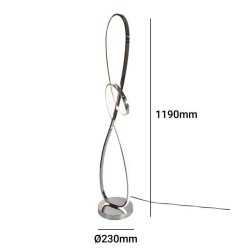 https://design-led.fr/ Lampe sur pied 25W Loren 4000K 85,00&nbsp;€ 85,00&nbsp;€ LN1618-BN
