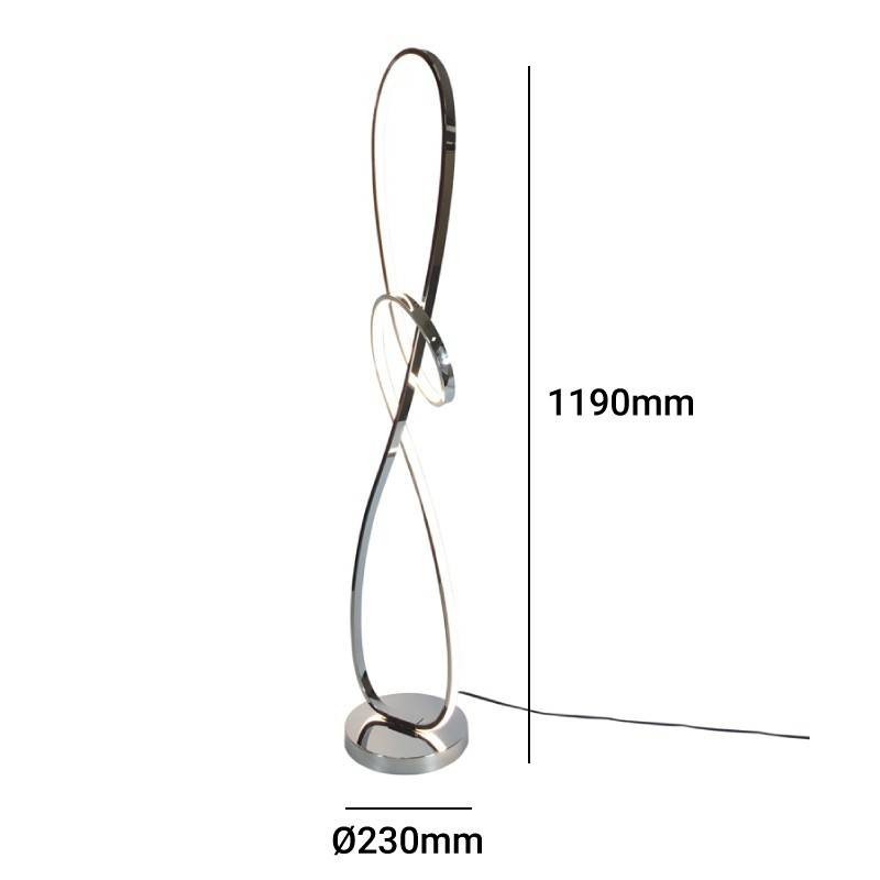 https://design-led.fr/ Lampe sur pied 25W Loren 4000K 85,00&nbsp;€ 85,00&nbsp;€ LN1618-BN
