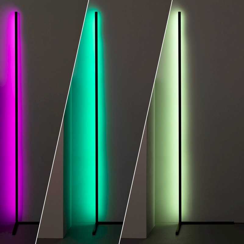 https://design-led.fr/ Lampadaire LED RGB 20W 140cm noir dimmable par télécommande 82,40&nbsp;€ 82,40&nbsp;€ 0193