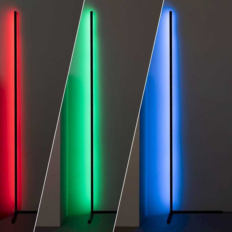 https://design-led.fr/ Lampadaire LED RGB 20W 140cm noir dimmable par télécommande 82,40&nbsp;€ 82,40&nbsp;€ 0193
