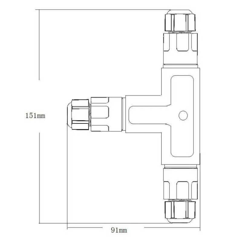 https://design-led.fr/ Connecteur Étanche 3 Contacts type T Rapide IP68 16,00&nbsp;€ 16,00&nbsp;€ C192224