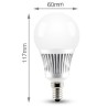 https://design-led.fr/ Ampoule LED E14 pilotable RGB&CCT 5W pilotable 21,50&nbsp;€ 21,50&nbsp;€ FUT013
