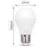https://design-led.fr/ Ampoule LED E27 6W pilotable CCT pilotable 14,30&nbsp;€ 14,30&nbsp;€ FUT017