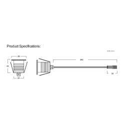 https://design-led.fr/ Spot Led encastrable inox 3W 24V 6000K 36,00&nbsp;€ 36,00&nbsp;€ A2561
