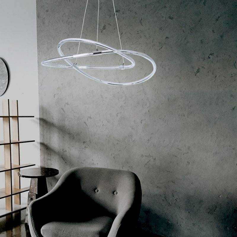 https://design-led.fr/ Suspension LED SOLMU 50W 4000K Ø60 cm 195,90&nbsp;€ 195,90&nbsp;€ LN1610-CR-BN