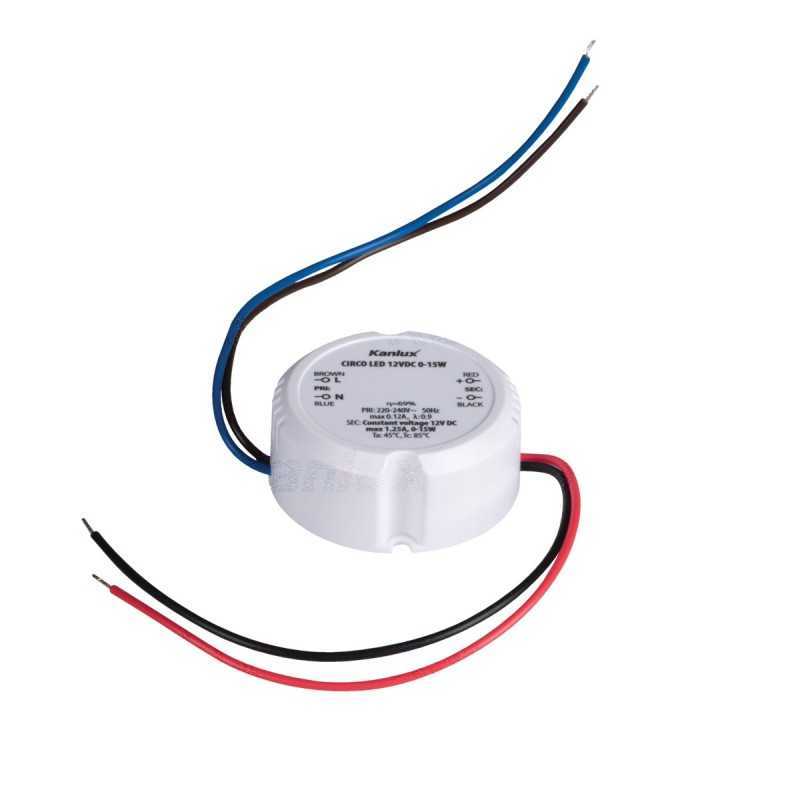 https://design-led.fr/ Alimentation CIRCO LED 12VDC 1-15W 1.25A 12,80&nbsp;€ 12,80&nbsp;€ 24243
