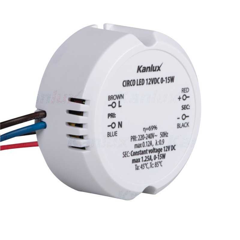 https://design-led.fr/ Alimentation CIRCO LED 12VDC 1-15W 1.25A 12,80&nbsp;€ 12,80&nbsp;€ 24243