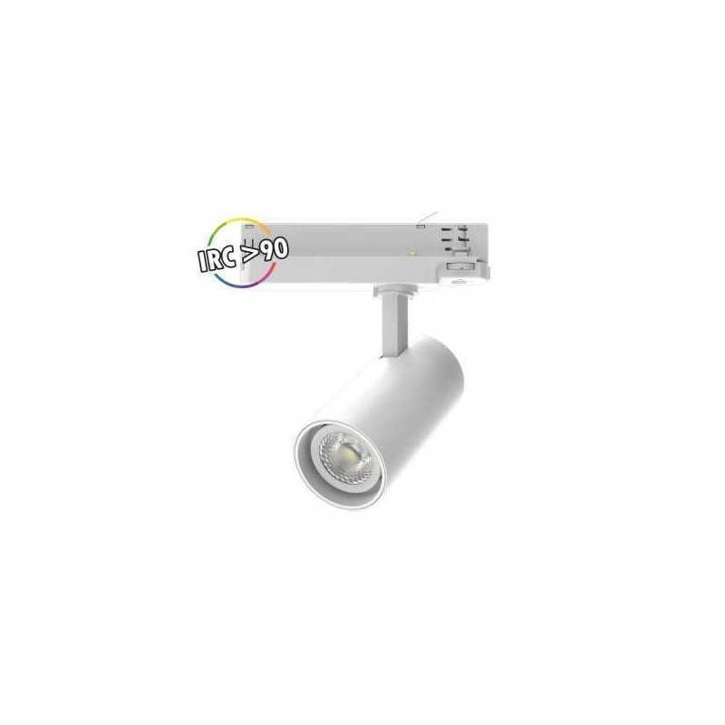https://design-led.fr/ Spot LED sur Rail COOL Blanc 25W 4000K 2500 LM IRC90 rail 3 allumages 73,40&nbsp;€ 73,40&nbsp;€ 100225