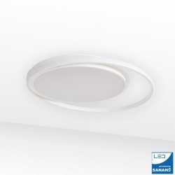 https://design-led.fr/ Plafonnier Led Twing 45w CCT blanc dimmable par télécommande 115,00&nbsp;€ 115,00&nbsp;€ LM8128