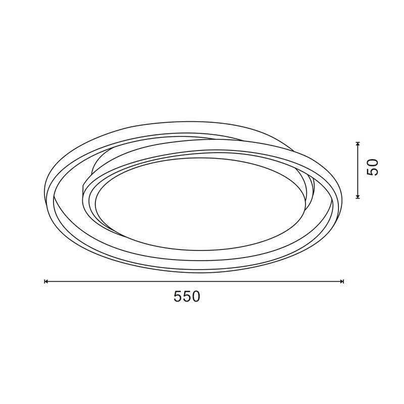 https://design-led.fr/ Plafonnier Led Twing 45w CCT blanc dimmable par télécommande 115,00&nbsp;€ 115,00&nbsp;€ LM8128