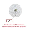 https://design-led.fr/ Module led rond 18w 3000k 142 x 26 mm puce smd 220v 6,30&nbsp;€ 6,30&nbsp;€ A2578