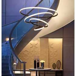 https://design-led.fr/ Lampe Suspendue Tringhs noir 4 anneaux120w CTT dimmable par télécommande 346,32&nbsp;€ 346,32&nbsp;€ A2587