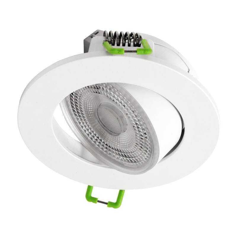 https://design-led.fr/ Spot LED rond encastrable orientable 6w 2700k IP20 7,40&nbsp;€ 5,18&nbsp;€ -30% B1207BC
