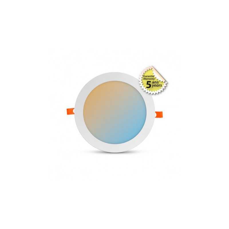 https://design-led.fr/ Downlight LED Blanc Ø225 18W SLIMY CCT Dimmable GARANTIE 5 ANS 43,40&nbsp;€ 43,40&nbsp;€ 77678