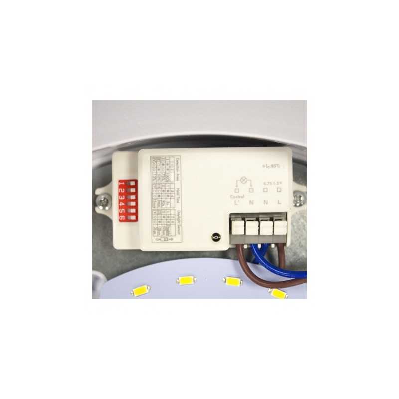 https://design-led.fr/ Plafonnier LED CASA Hublot rond + Détecteur RF 20W Ø300mm 4000K IP65 64,90&nbsp;€ 64,90&nbsp;€ 7788201