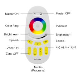 https://design-led.fr/ Télécommande 4 Zones RGB(W) 2.4 GHz, Mi-Light 14,30&nbsp;€ 14,30&nbsp;€ FUT096 - 7649