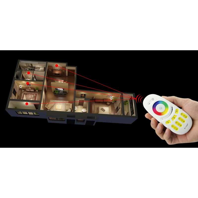 https://design-led.fr/ Télécommande 4 Zones RGB(W) 2.4 GHz, Mi-Light 14,30&nbsp;€ 14,30&nbsp;€ FUT096 - 7649