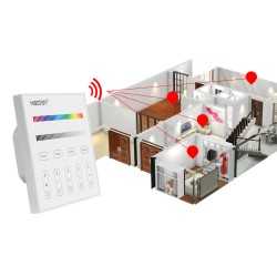 https://design-led.fr/ Contrôleur mural Tactile pour LED RGB-W 4 zones 240V 29,60&nbsp;€ 29,60&nbsp;€ FUTT3