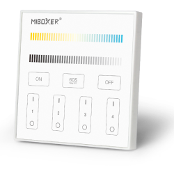 https://design-led.fr/ Contrôleur mural Tactile pour LED CCT 4 zones 240V 26,90&nbsp;€ 26,90&nbsp;€ FUTT2