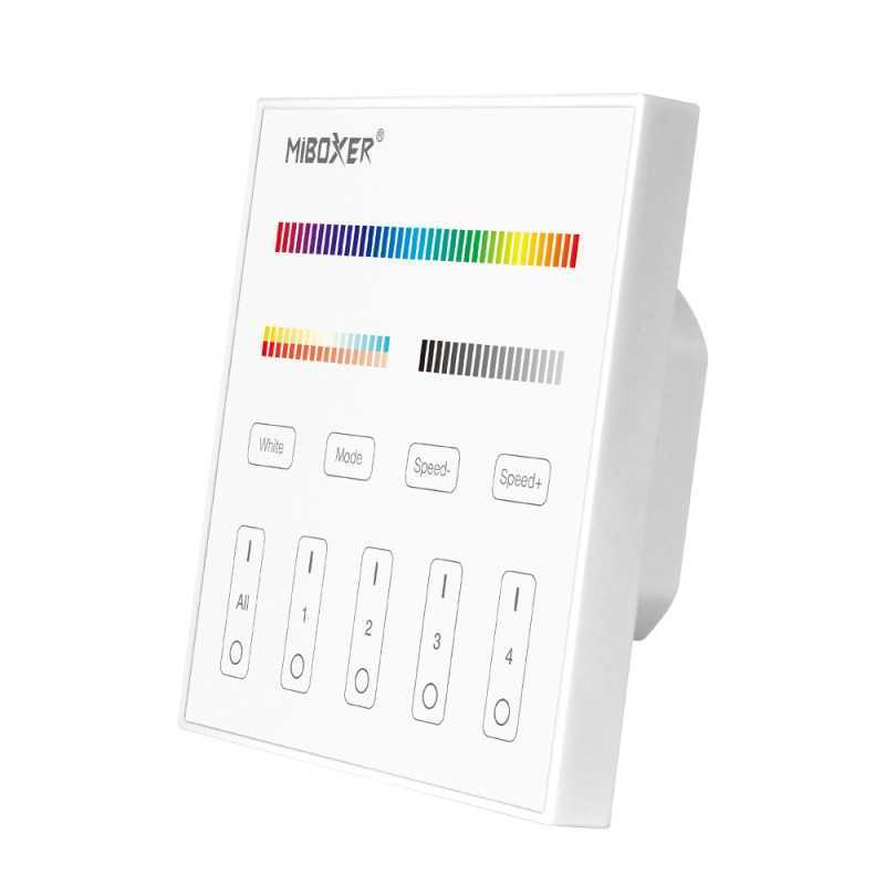 https://design-led.fr/ Contrôleur mural Tactile pour LED RGB&CCT 4 zones 240V 26,90&nbsp;€ 26,90&nbsp;€ FUTT4