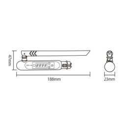 https://design-led.fr/ Contrôleur d'émetteur sans fil à LED DMX512 22,00&nbsp;€ 22,00&nbsp;€ FUTD01
