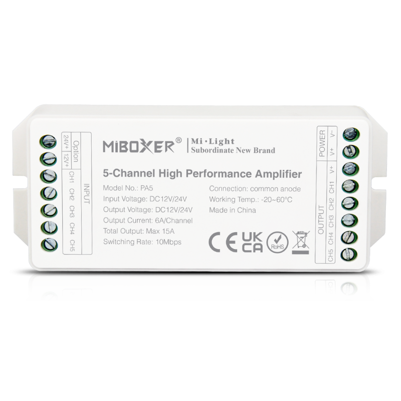https://design-led.fr/ Amplificateur de signal 5 canaux 16,30&nbsp;€ 16,30&nbsp;€ PA5
