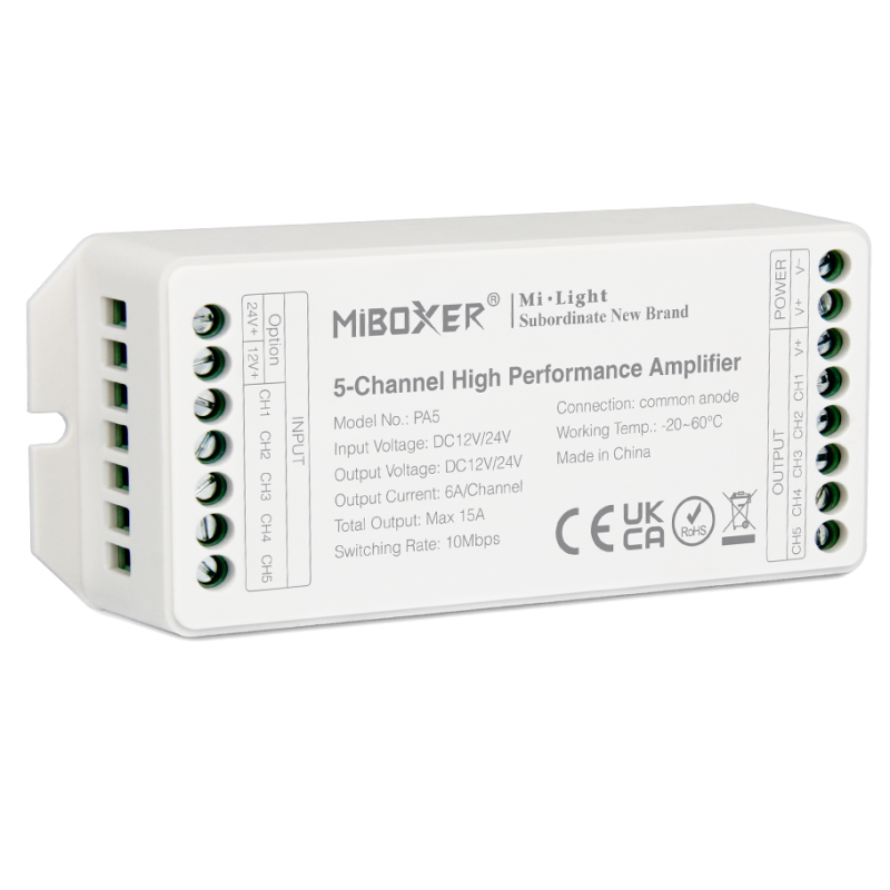 https://design-led.fr/ Amplificateur de signal 5 canaux 16,30&nbsp;€ 16,30&nbsp;€ PA5